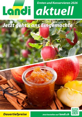 LANDI Themenflyer Ernten und Konservieren