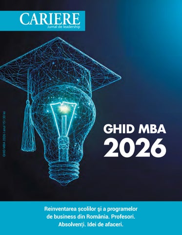 Ghid MBA 2026