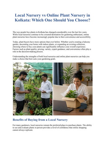 local-nursery-vs-online-plant-nursery-in-kolkata-which-one-should-you-choose