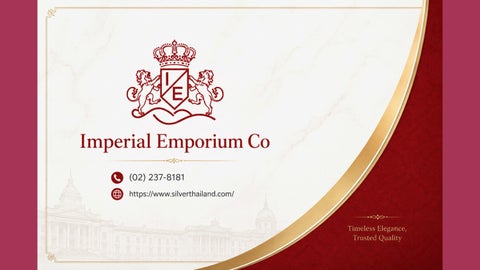 Imperial Emporium Co – Trusted Thai Sterling Silver Jewelry Manufacturer Since 1985