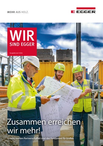 Wir sind EGGER (Juni 2026 | DE)