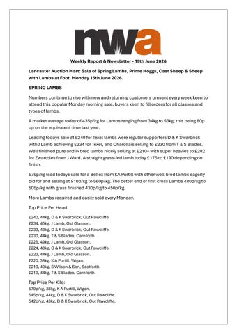 NWA Newsletter 190626