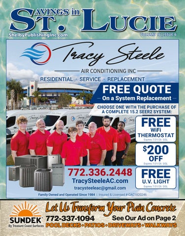 Savings in St. Lucie Volume 16 | Issue 6