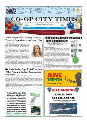 Co-op City Times 06-20-26