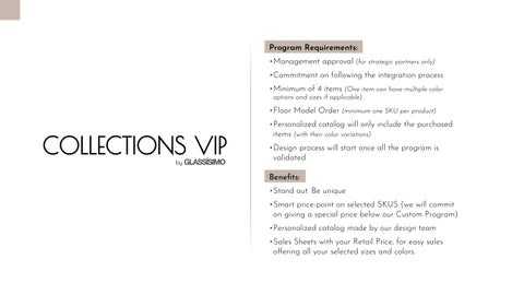 COLLECTIONS VIP Program 第 11 页