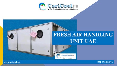 FRESH AIR HANDLING UNIT UAE