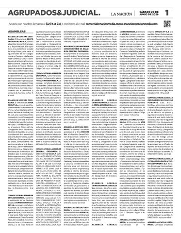 SUPLEMENTO - AGRUPADOS - EDICIÓN 11.286