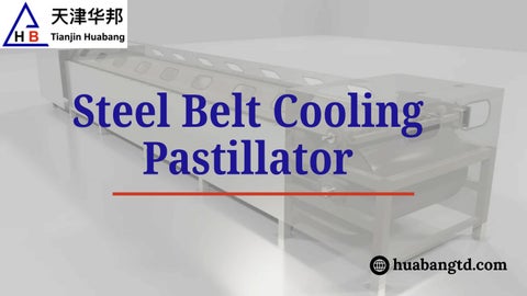 Steel Belt Cooling Pastillator