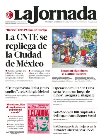 La Jornada 20/6/2026