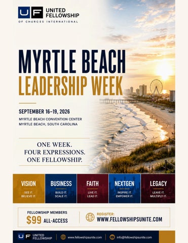United Fellowship Leadership Week