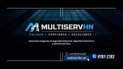 Catálogo digital 10 páginas MULTISERVHN Soluciones en Seguridad, Electricidad y Servicios Técnicos (
