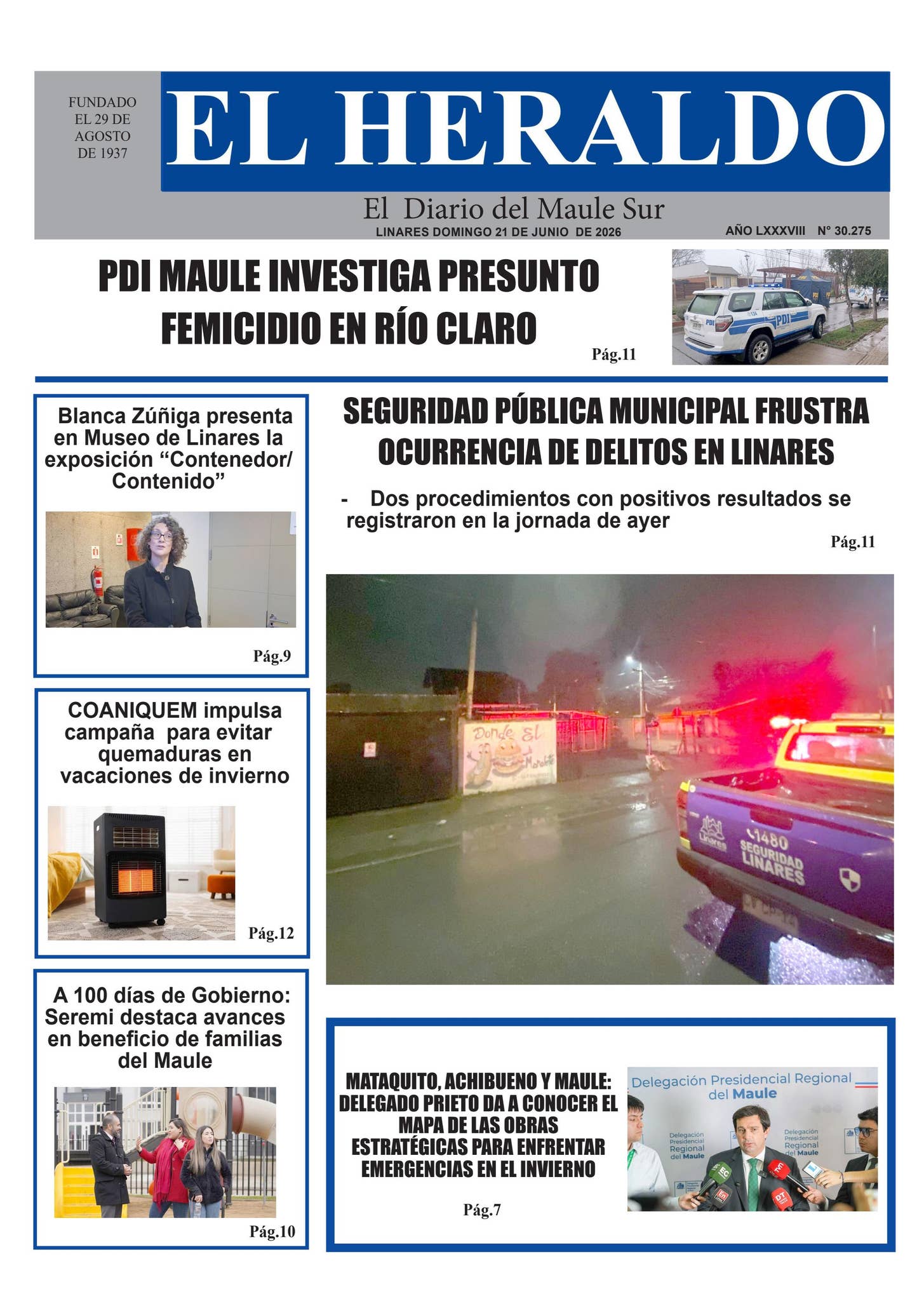 Domingo 21 de junio 2026