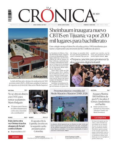 La Cronica de Hoy 21-06-2026