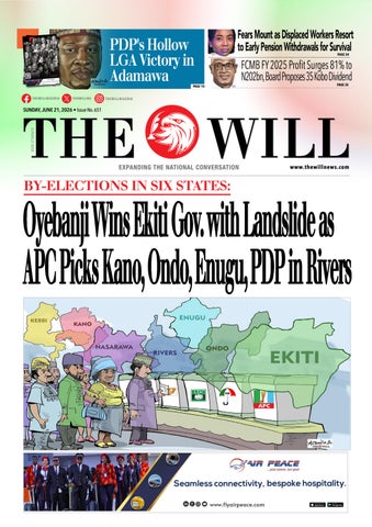THEWILL NEWSPAPER JUNE 21, 2026