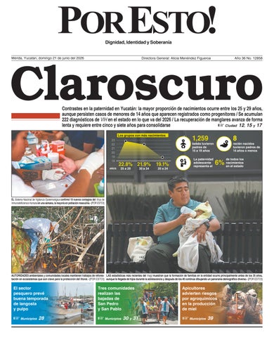 PORTADA POR ESTO MÉRIDA DOMINGO 21 DE JUNIO DE 2026