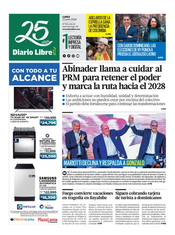 Lunes, 22 de Junio de 2026
