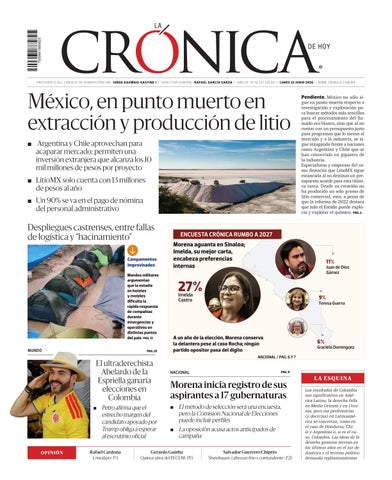 La Crónica de Hoy 22-06-2026