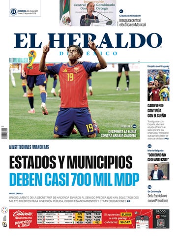 Edición impresa. Lunes 22 de junio de 2026