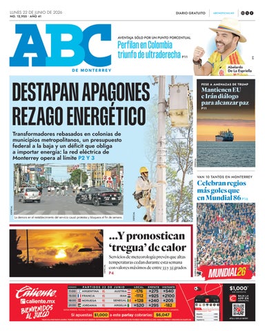 ABC LUNES 22 DE JUNIO DE 2026