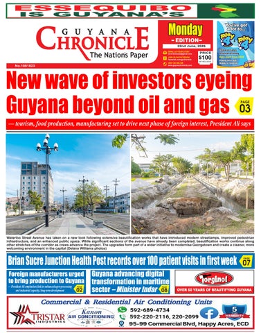 Guyana Chronicle E-Paper 22-06-2026