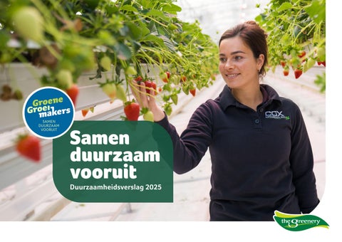 The Greenery Duurzaamheidsverslag 2025 NL