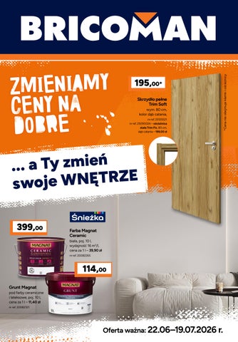 Bricoman gazetka od 22.06 do 19.07.2026