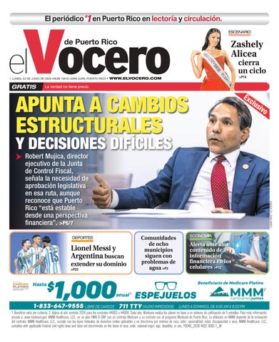 EL VOCERO | Edición lunes, 22 de junio de 2026 