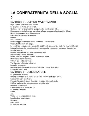 LA CONFRATERNITA DELLA SOGLIA 2