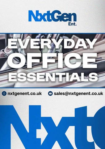 EVERYDAY OFFICE ESSENTIALS