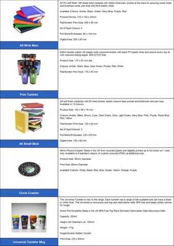BRANDED PROMOTIONAL PRODUCTS 第 5 页