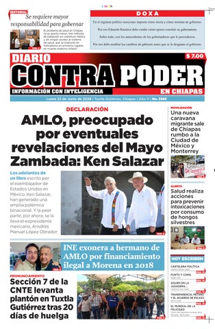 CONTRAPODER EDICIÓN 3395