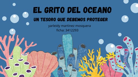 Blue Pink and White Illustrated Oceans Presentation