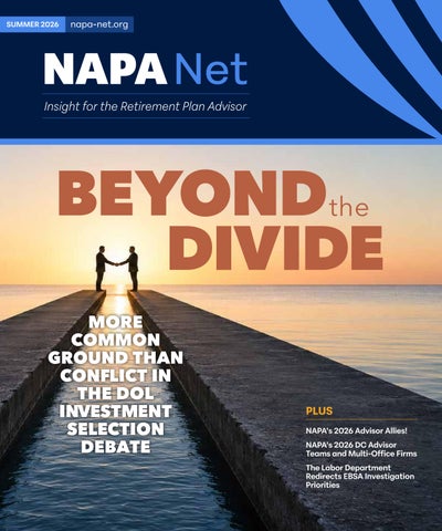 NAPA Net The Magazine, 2026 Summer