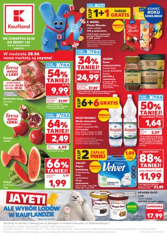 Kaufland gazetka od 25.06 do 1.07.2026