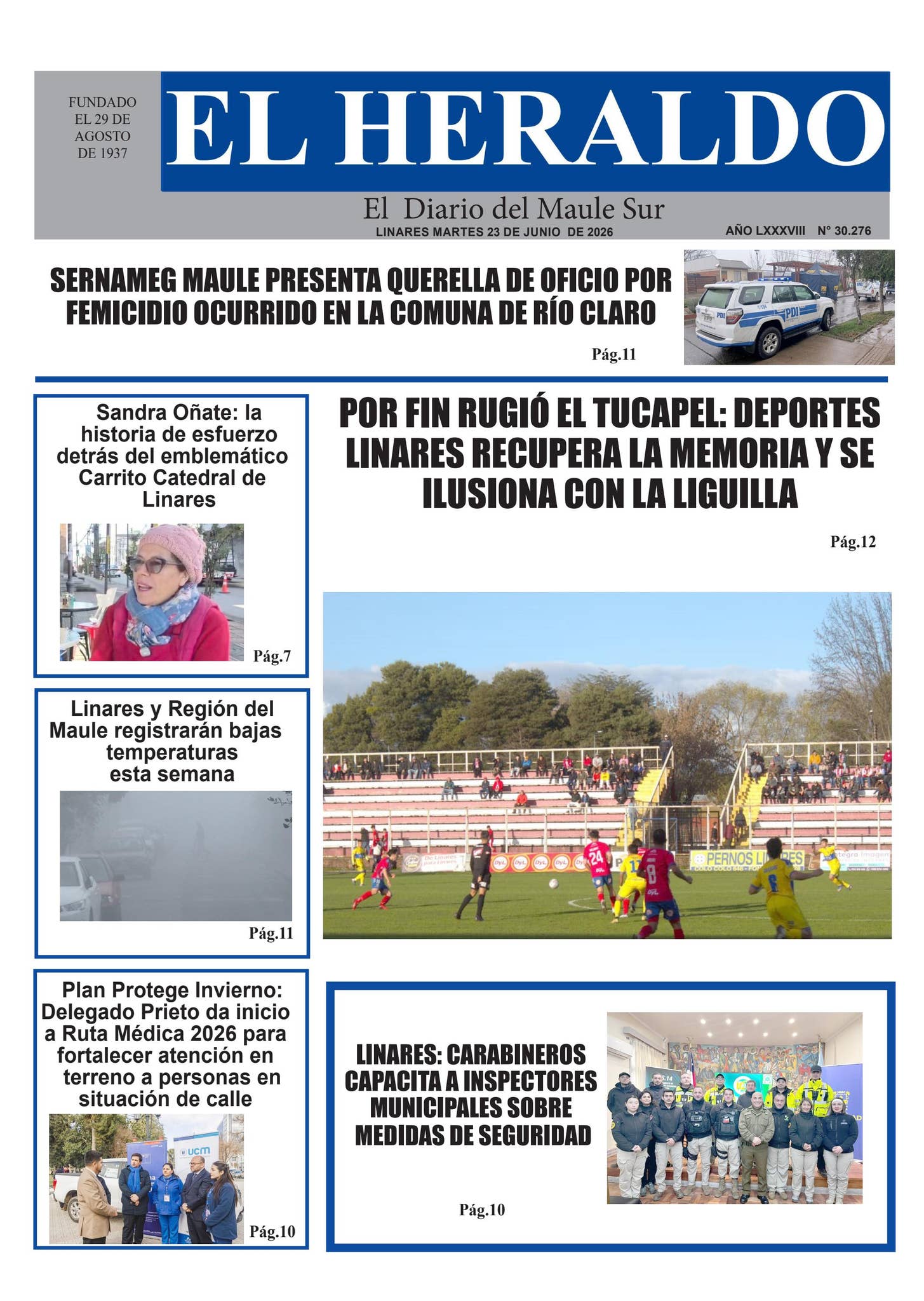 Martes 23 de junio 2026