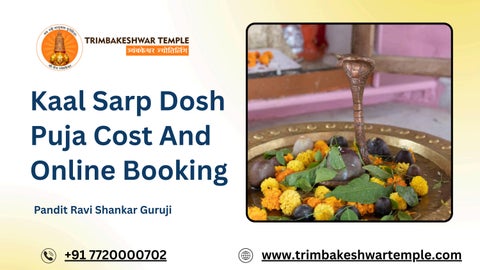 Kaal Sarp Dosh Puja Cost And Online Booking