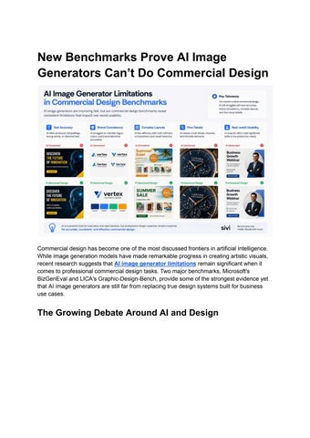 New Benchmarks Prove AI Image Generators Can’t Do Commercial Design