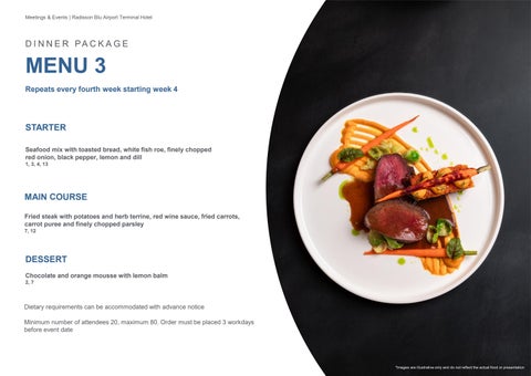 Radisson Blu Airport Terminal 酒店 , Stockholm-Arlanda Airport - Good Food - English 第 22 页