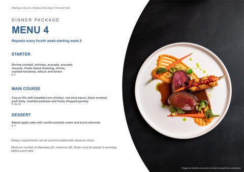 Radisson Blu Airport Terminal 酒店 , Stockholm-Arlanda Airport - Good Food - English 第 23 页