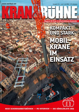 Kran und Bühne Juni- Juli 2026