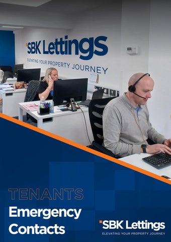 SBK Letting Emergency Contacts