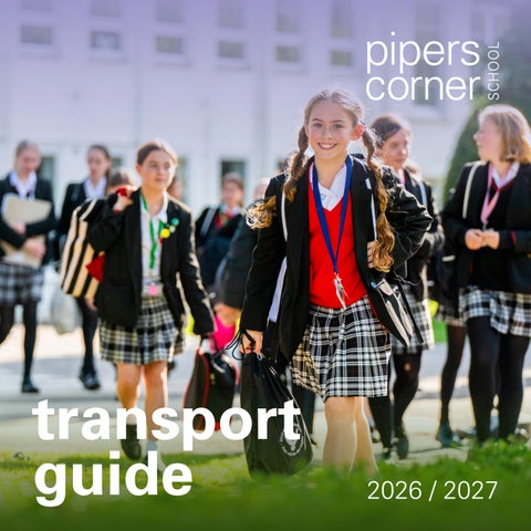 Pipers Corner School Coach Service 2026-2027