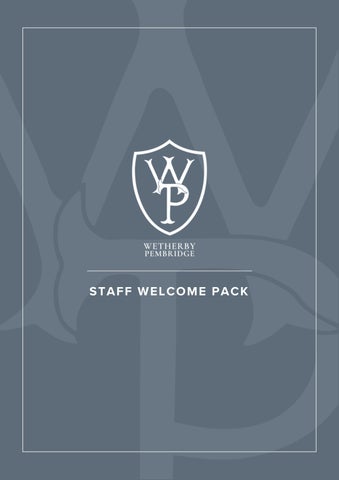 Staff Welcome Pack 2026 - Wetherby Pembridge