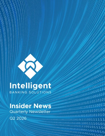 Intelligent Banking Q2 Newsletter