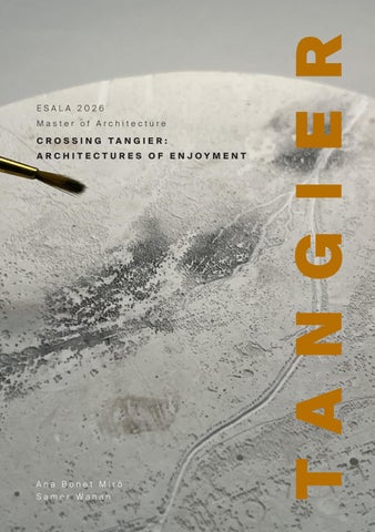 2025-26 Crossing Tangier: Architectures of Enjoyment