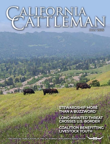 July 2026 California Cattleman