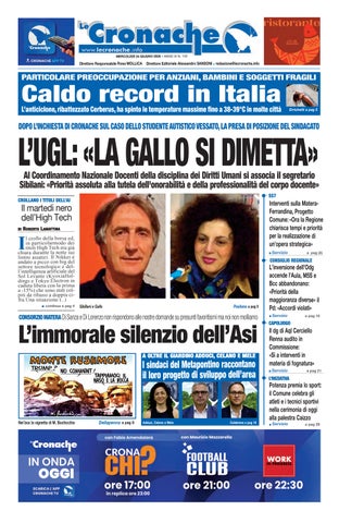 Cronache del 24 giugno 2026