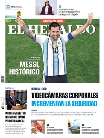 El Heraldo Quintana Roo del 23 de junio del 2026