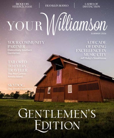 YOUR WILLIAMSON SUMMER 2026