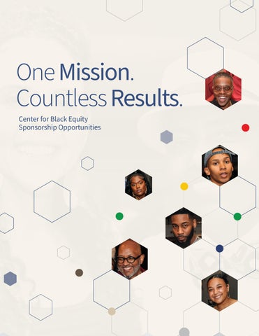 Center for Black Equity Sponsorship Opportunities